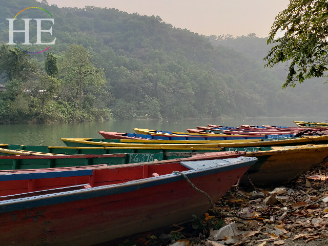 Nepal Trekking Tour canoes